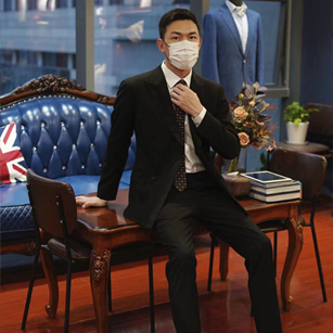 達人-耗子蜀黍同款定制西服